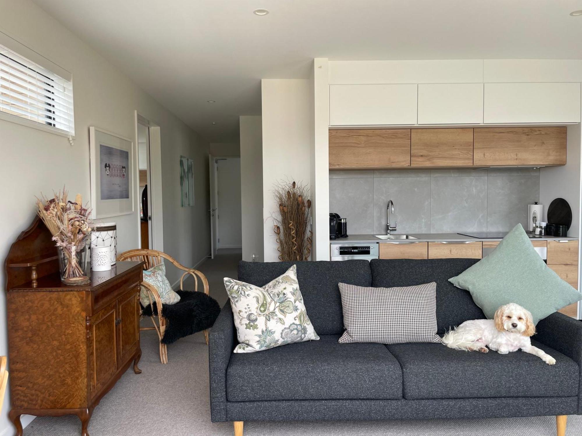 Lake Views - New Apartment With Room To Relax 와나카 외부 사진